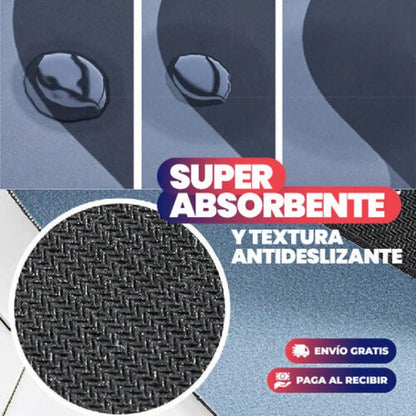 Tapete de Baño Absorbente 2 x 1